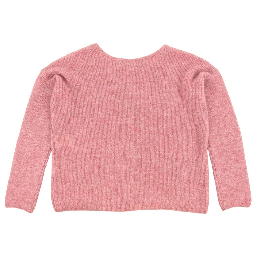 Sezane Gaspard Cardigan Rosewood Pink Medium - Picture 4 of 8